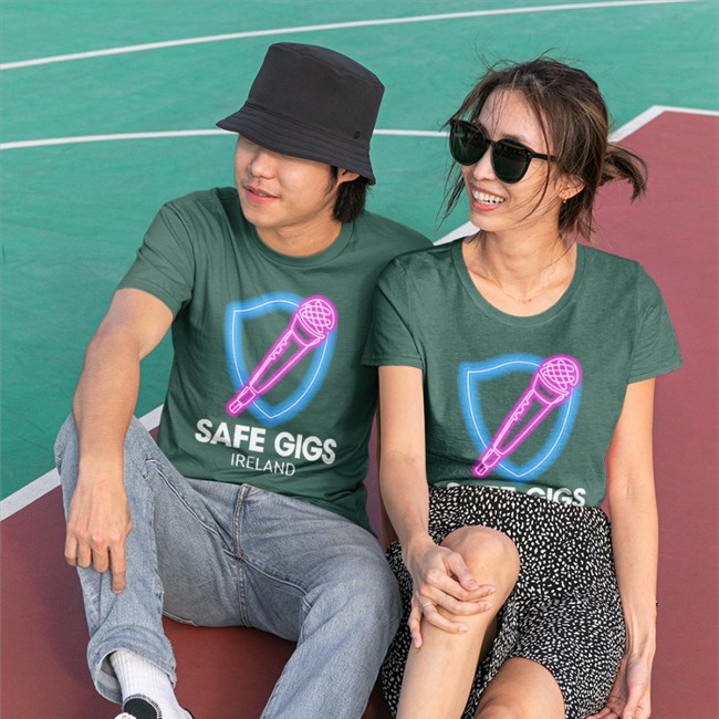 Safe Gigs Shop Merch Safe Gigs Ireland Classic Limited Tees Black Safegigsireland Safe Gigs Shop Merch Safe Gigs Ireland Classic T Shirt Safegigsireland
