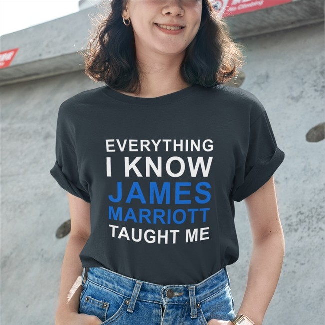 Everything I Know James Marriott Taught Me Hat Everything I Know James Marriott Taught Me T Shirt James Marriott JamesMarriottYT