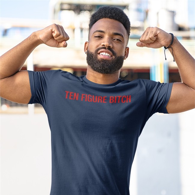 Ten Figure Bitch T Shirt Galactamelabrnd Galactamelanin Merch Ten Figure Bitch Long Sleeve T Shirt The Brand Galactamelabrnd
