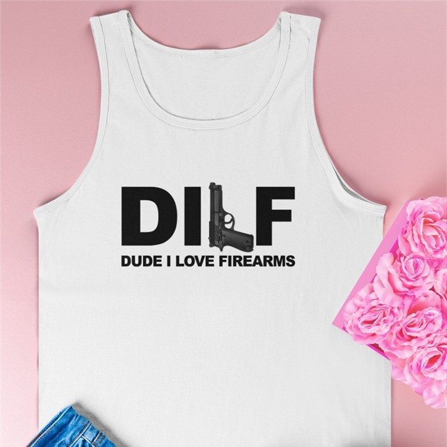 DILF Dude I Love Firearms Tee Bunker Branding