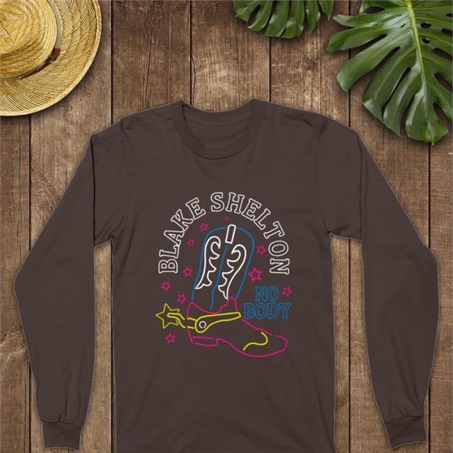 New Official Nobody Blake Shelton No Body Shirt Team Bs By Blake Shelton Black Original Official Nobody Blake Shelton No Body Shirt Team Bs By Blake Shelton Black