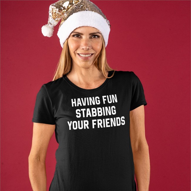 Weird Thrift Store Shirts Having Fun Stabbing Your Friends Tee Weird Thrift Store Shirts Having Fun Stabbing Your Friends Shirt