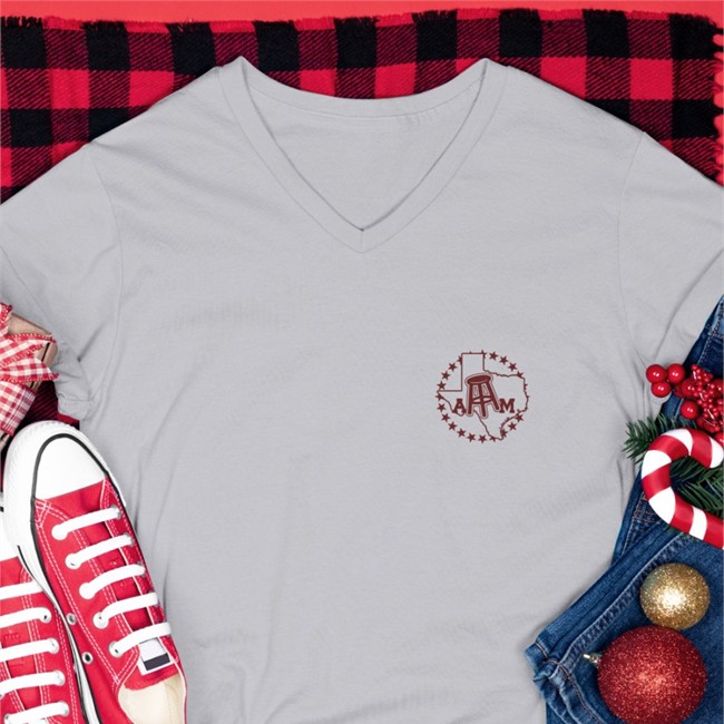 Barstool Store Merch The Oink Doink Classic Shirts White Barstool Texas AM Barstool Texas AM The Oink Doink Tee Shirts