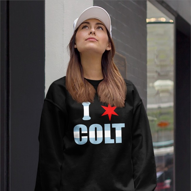 Colt Cabana Aew Shop Pro Wrestling Tees Store Chicago Flag I Colt Shirt