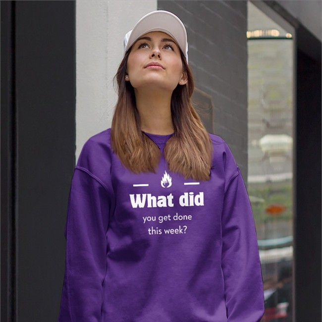Elad Gil What Did You Get Done This Week Hooded Sweatshirt What Did You Get Done This Week Hoodie Elad Gil