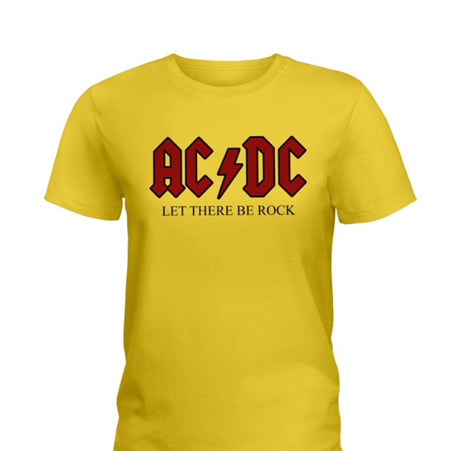 AC DC Let There Be Rock Shirt