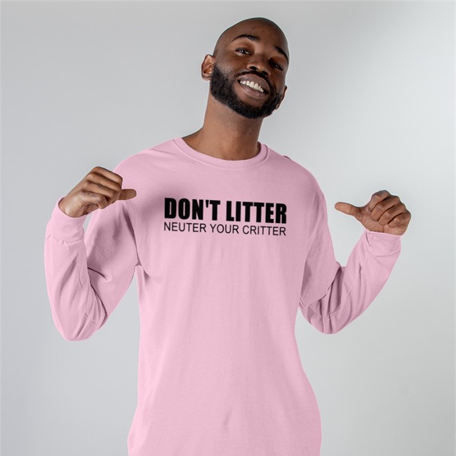 A PSA Don't Litter Neuter Your Critter Shirt Adabear Art Don't Litter Neuter Your Critter T Shirt Adabear Art A PSA