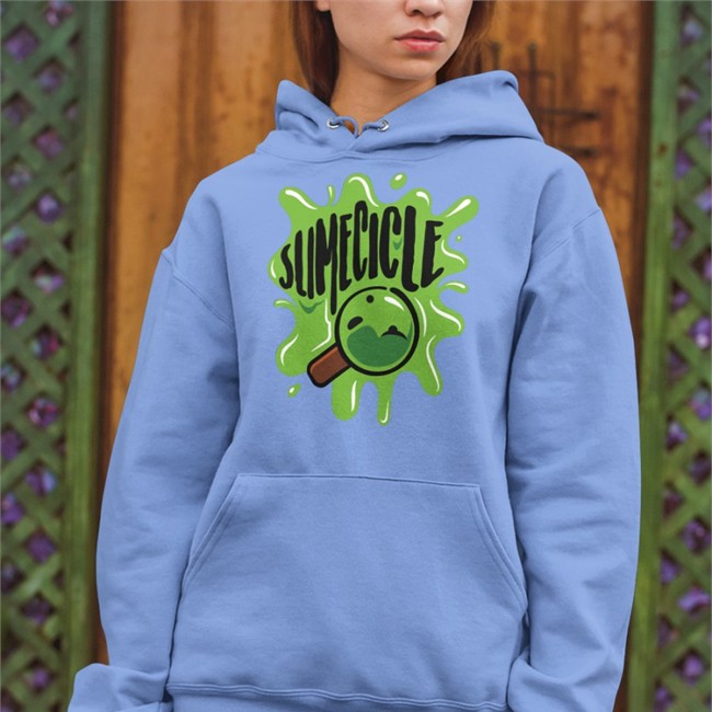Slimecicle Splat Long Sleeve Tee Magnifying Glass Slimecicle Splat Tee Storefrontier Merch