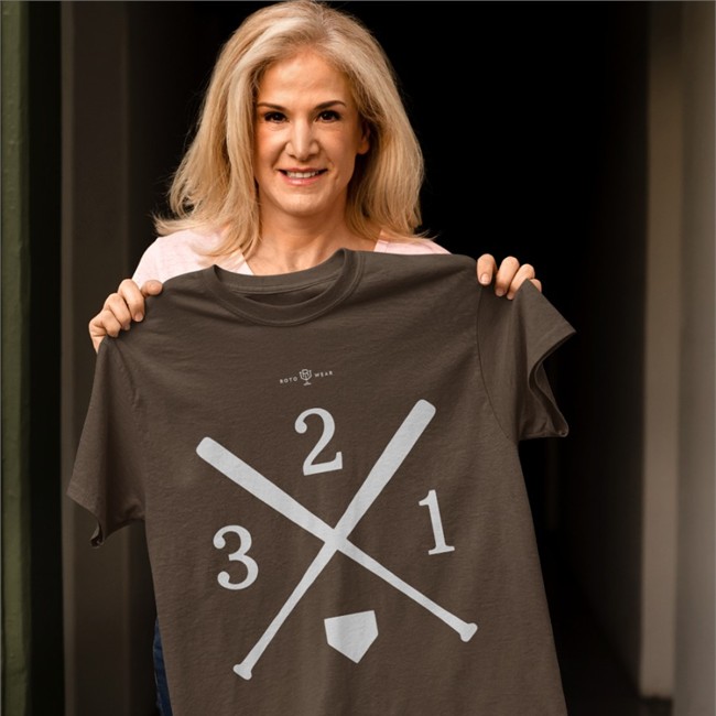 Roto Wear Merch X Tra Bases Long Sleeve Tee Shirt Alyssa Haberman X Tra Bases Tee Shirt