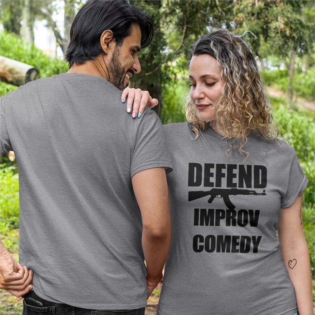 Scopgieb Defend Improv Comedy T Shirt Tom Cecil Defend Improv Comedy T Shirt Scopgieb