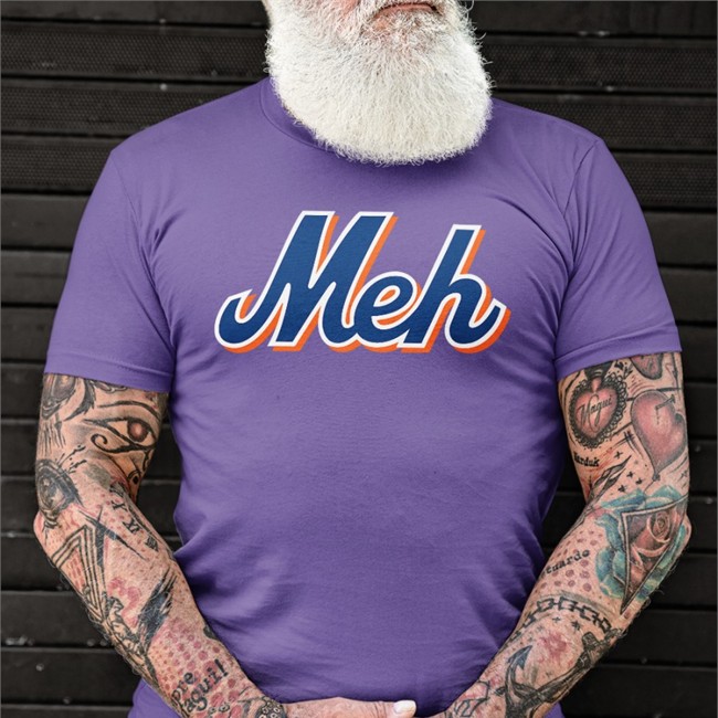Meh Mets T Shirt Chilled Chaos Meh Mets Long Sleeve T Shirt Chilled Chaos