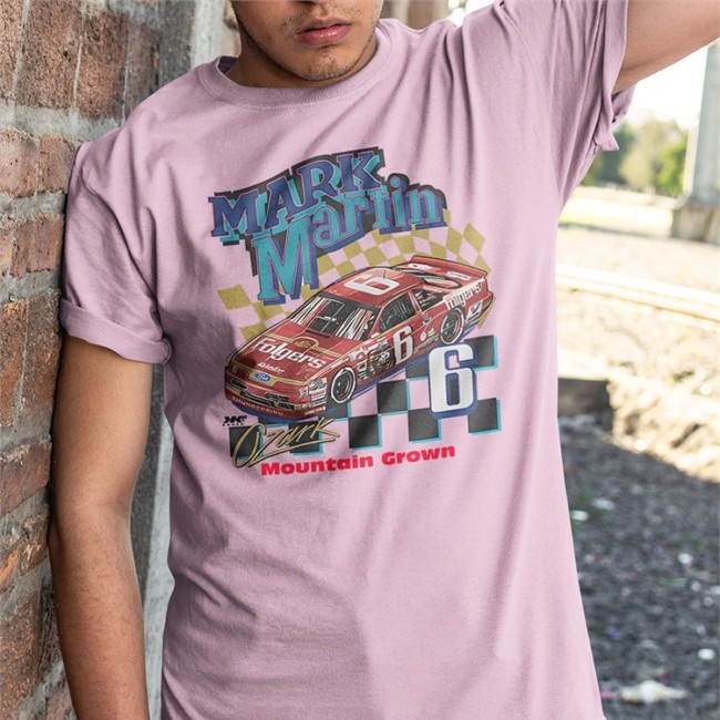 New Markmartinarchive Merch1990 Folgers Ford Thunderbird Shirt Mark Martin