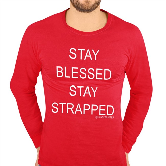 Stay Blessed Stay Strapped Shirt Cannonhotep Stay Blessed Stay Strapped Cannonhotep Hoodie