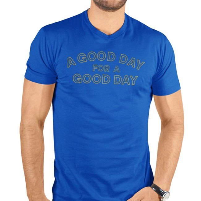 A Good Day For A Good Day T Shirt Navy