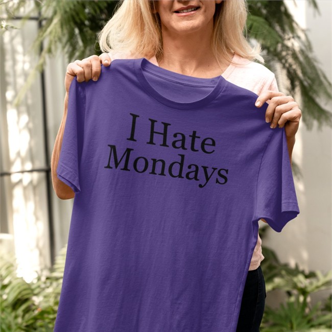 Camila Fetus Bot I Hate Mondays Hooded Sweatshirt