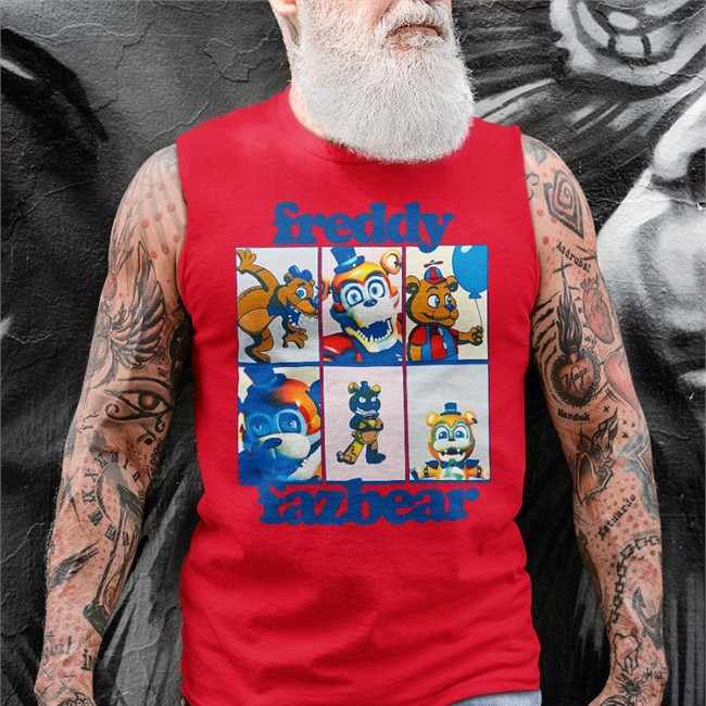 Freddy Fazbear Shirt Five Nights At Freddy's Freddy Fazbear Grid Boyfriend Fit Girls Hoodie Jonny Blox