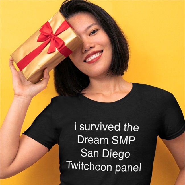 Buttercupnom I Survived The Dream Smp San Diego Twitchcon Panel Shirts I Survived The Dream Smp San Diego Twitchcon Panel T Shirt Buttercupnom