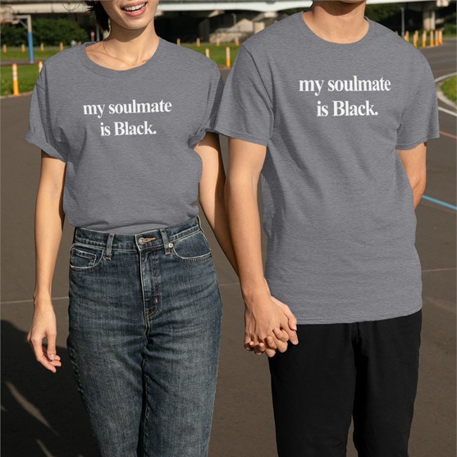 My Soulmate Is Black Tee