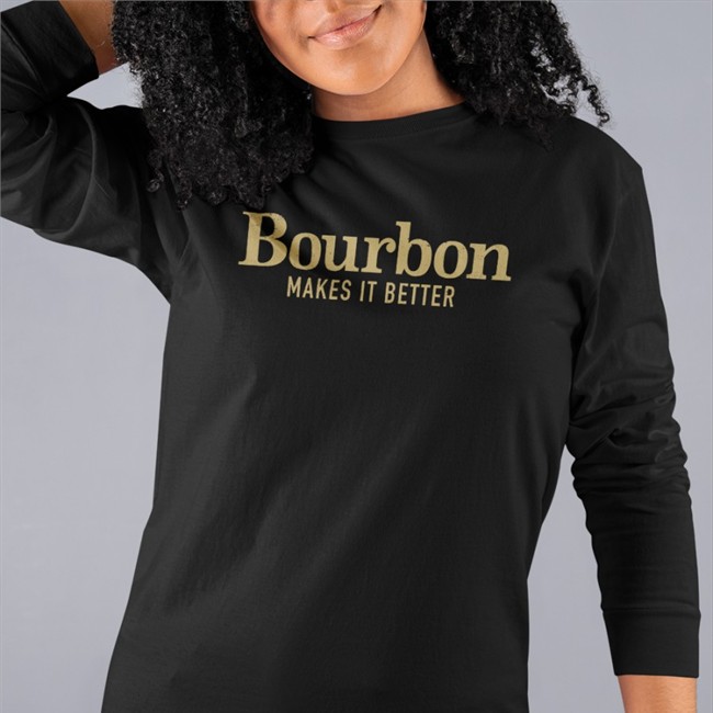 Nogooddeed2 Bourbon Makes It Better Crewneck Nogooddeed2 Bourbon Makes It Better Crewneck
