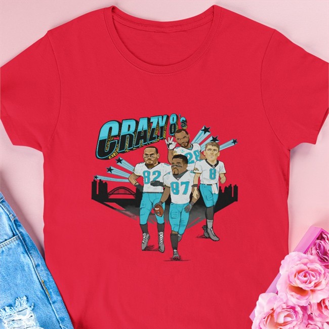 Mia O'brien Crazy 8’s Hoodie Crazy 8’s Long Sleeve Shirt Thecmivcollection