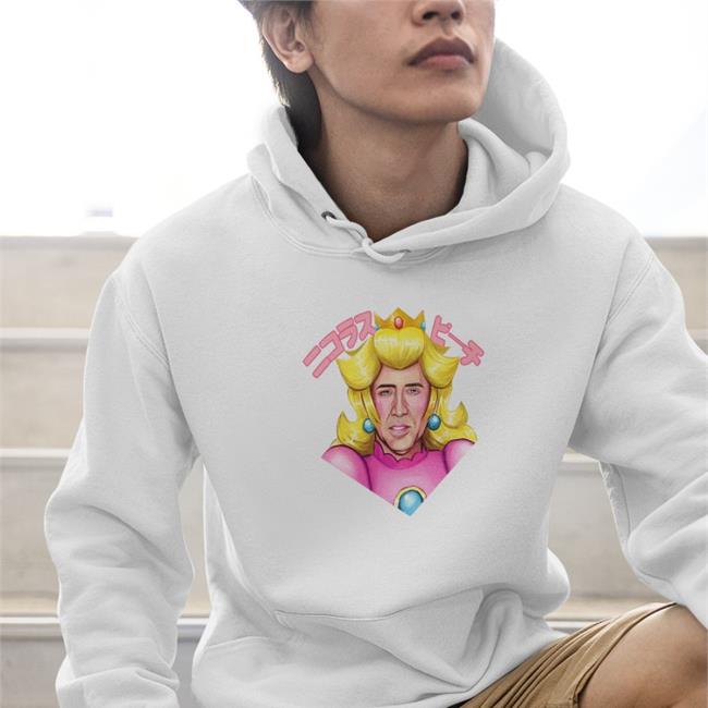 Joom Merch Princess Nicholas Peach Hooded Sweatshirt Weird Thrift Store Shirts