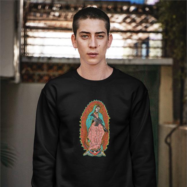 Crispy Merch Crispy Virgin Mary Tee Shirt