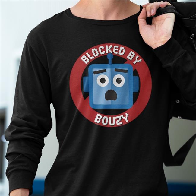 No System Merch Blocked By Bouzy T Shirt Andy Signore