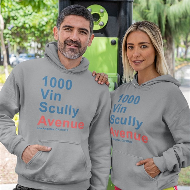 1000 Vin Scully Avenue Los Angeles CA 90012 Sweatshirt Redbubble 1000 Vin Scully Avenue Los Angeles CA 90012 T-Shirt Redbubble