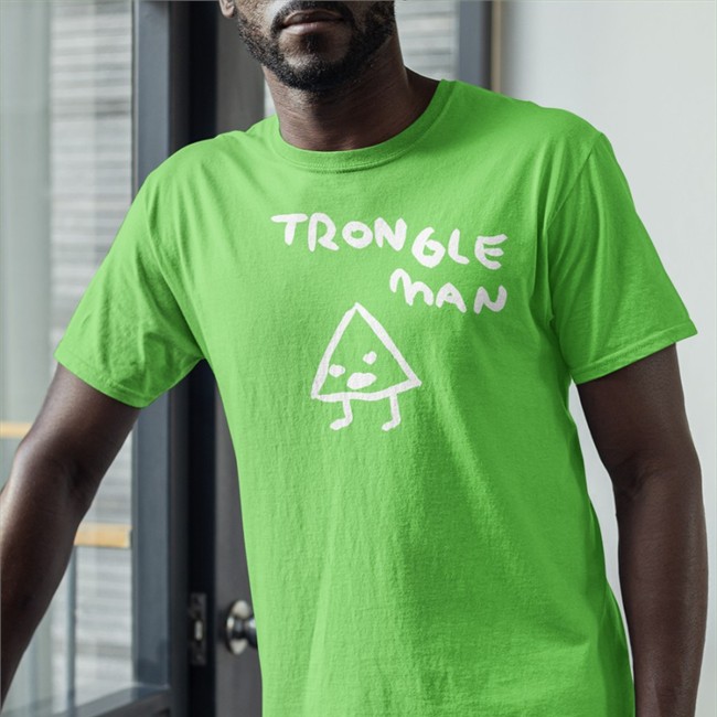 Bonfire Shop Trongle Man T-Shirt By Hannah Hillam Bonfire Shop Trongle Man Shirts By Hannah Hillam
