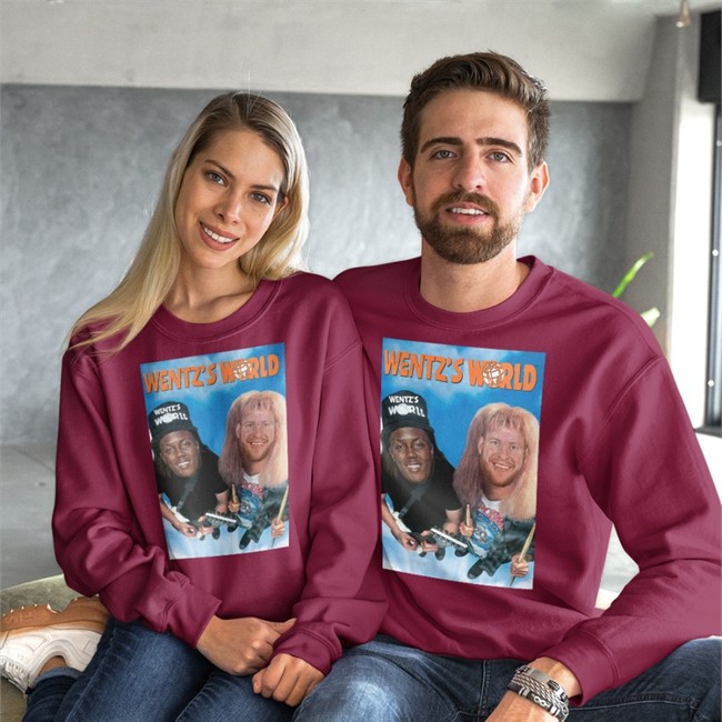 Annie Agar Wentz’S World Tee Carson Wentz Washington Commanders Wentz’S World Shirt Meme
