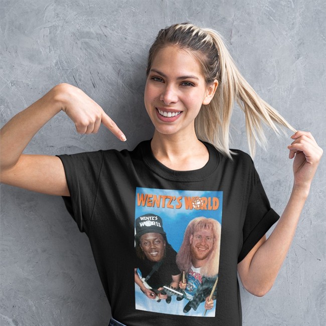 Annie Agar Wentz’S World Tee Carson Wentz Washington Commanders Annie Agar Wentz’S World Shirts Carson Wentz Washington Commanders