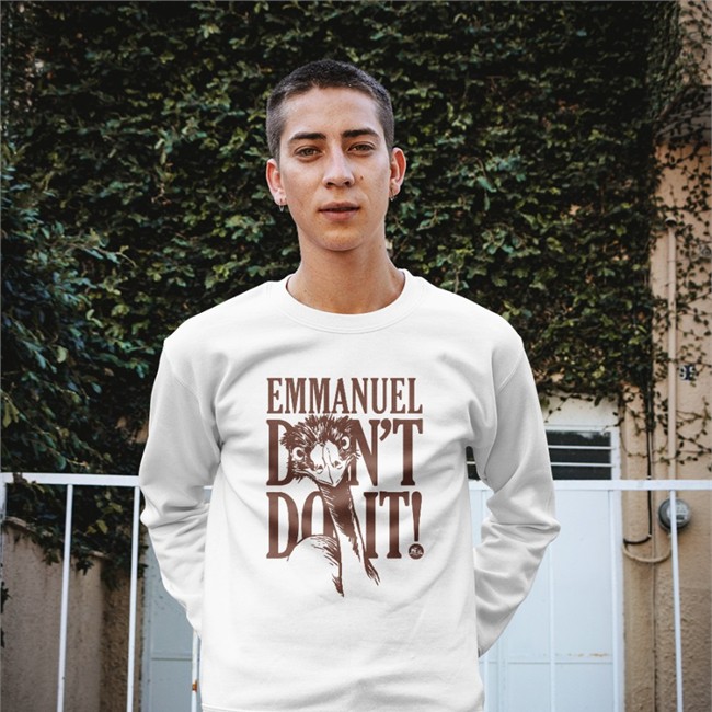 Emmanuel Don't Do It Tee Shirt Emmanuel Don't Do It Tee Shirt Eco Sister Knuckle Bump Farms Merch