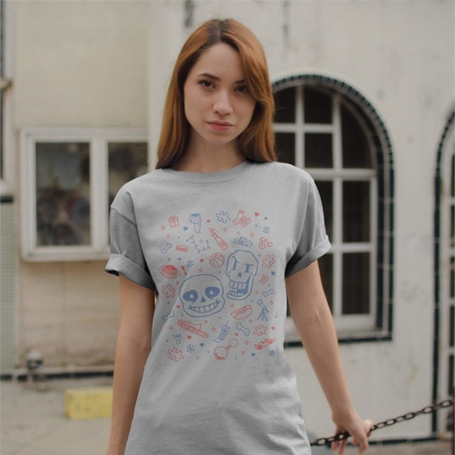 Fangamer That Shirt With Sans & Papyrus On It Undertale Sans And Papyrus Shirts That Shirt With Sans & Papyrus On It Shirt White