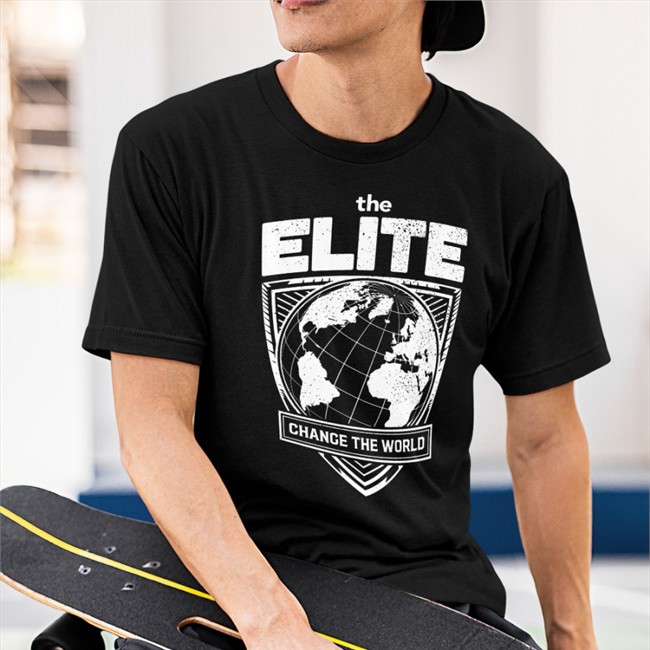 The Elite Change The World Shirt Hovseofbiack Pro Wrestling Tees Merch The Elite Change The World Hooded Sweatshirt Hovseofbiack