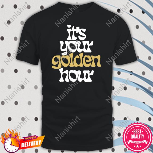 Jvke Merch It's Your Golden Hour Hooded Sweatshirt