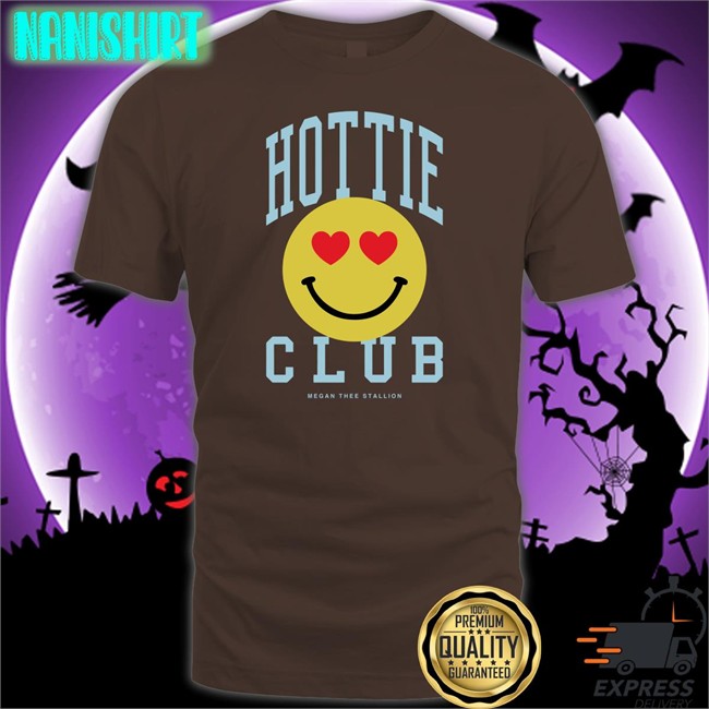 Megan Thee Stallion Hottie Club Hooded Sweatshirt Megan Thee Stallion Merchandise Hottie Club Hooded Sweatshirt