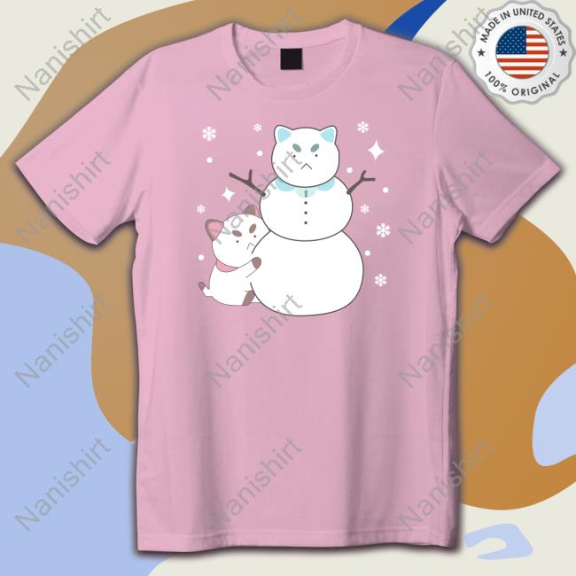 Bee And Puppycat Merch Snowman T Shirt