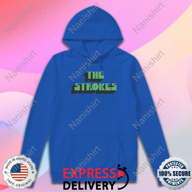 The Strokes Vintage Text Shirt The Strokes Merch Hoodies The Strokes Shirt White