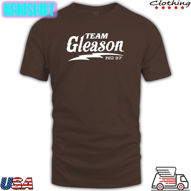 Team Gleason Merch Drewbrees Team Gleason No 37 Crewneck Sweatshirt Steve Gleason Team Gleason No 37 Long Sleeve Tee