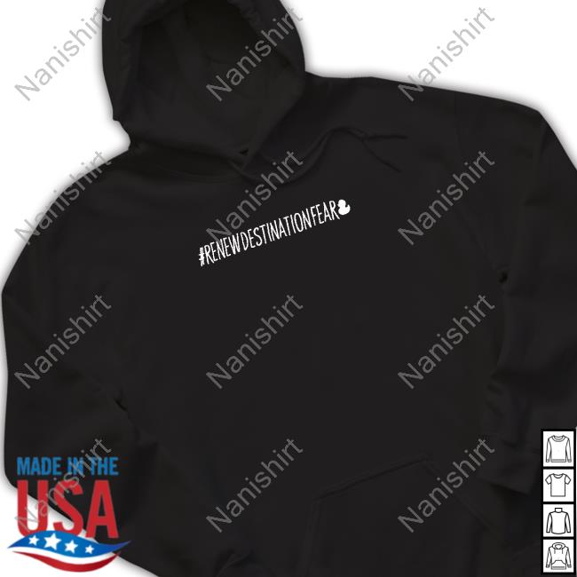 Fear Gear Shop #Renewdestinationfear Long Sleeved T Shirt Alex Schroeder #Renewdestinationfear Shirt