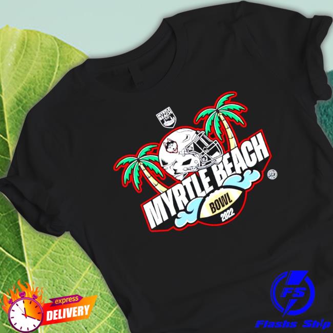 Official 2022 Myrtle Beach Bowl UConn Huskies T-Shirt