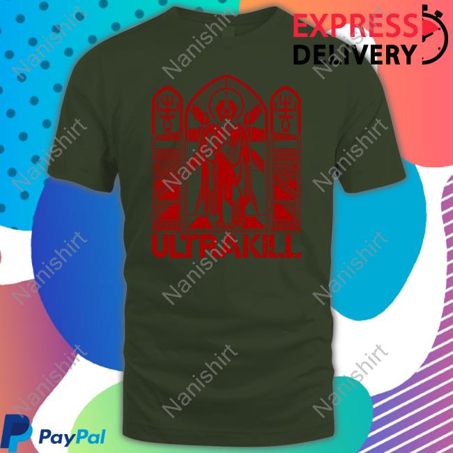 Ultrakill Tenebre Rosso Sangue Tee
