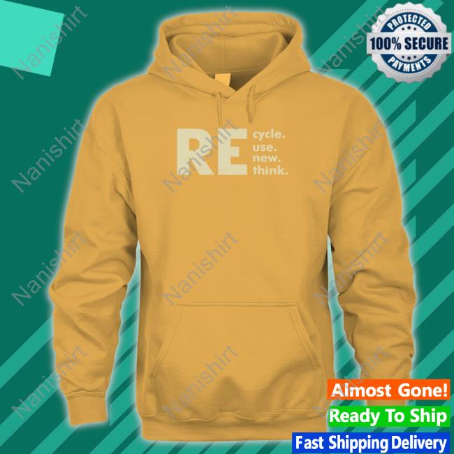 Recycle Reuse Renew Rethink Shirt Crisis Environmental Activism Tee Shirt