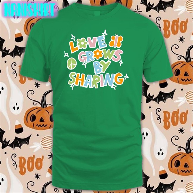 Spencer Barbosa Merch Love Grows By Sharing Tee Shirt Youaresomethingbigger Spencer Barbosa Merch Love Grows By Sharing Hoodie Youaresomethingbigger