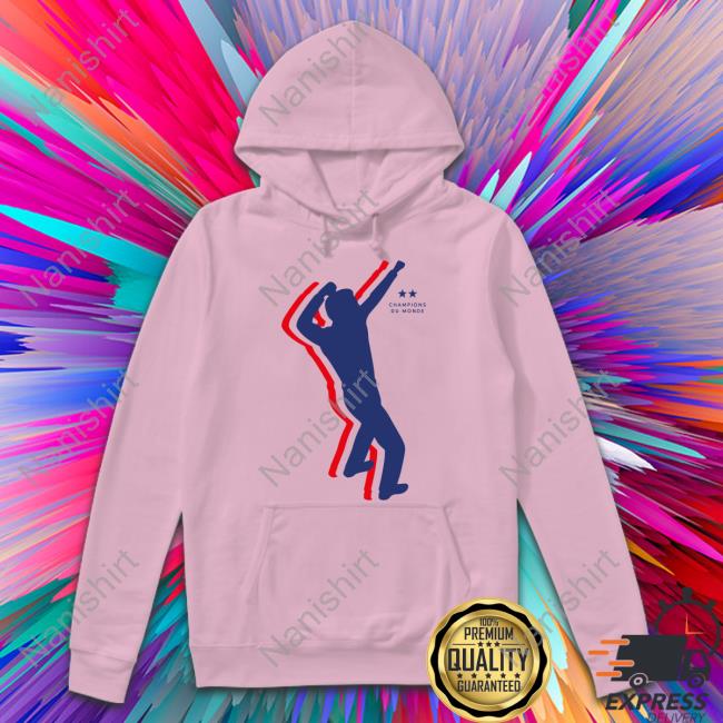 Champions Du Monde T Shirt Champions Du Monde Hoodie Boutique Elysee Merch