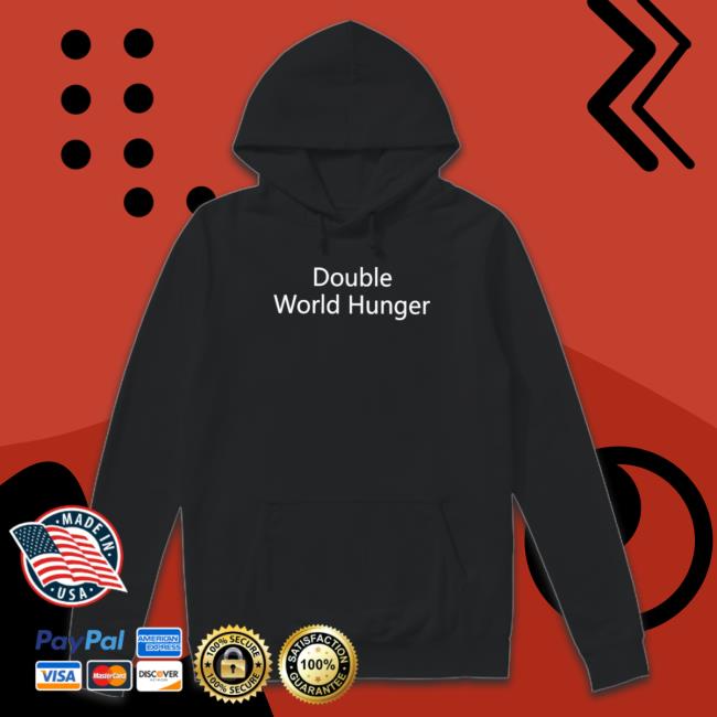 Double World Hunger Long Sleeve Tee