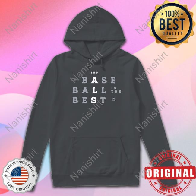 Baseball Is The Best T-Shirt Rotowear Merch Baseball Is The Best Long Sleeve T Shirt