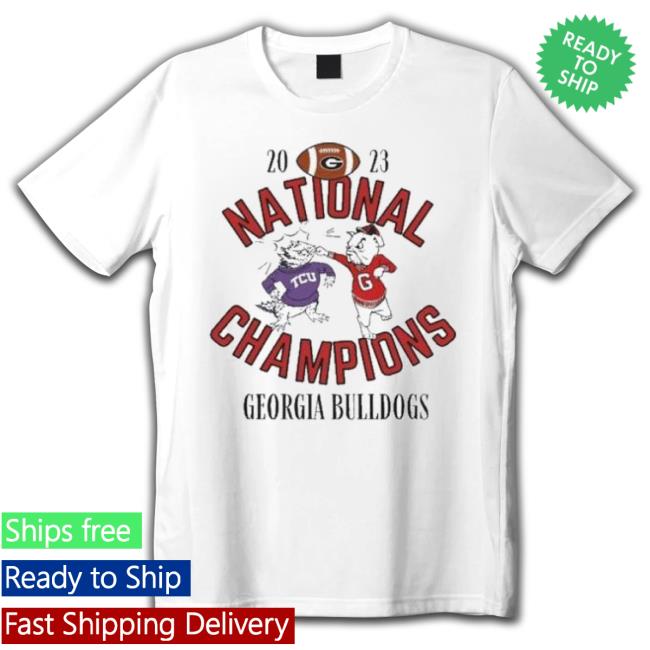 2023 National Champions Georgia Bulldogs T-Shirt