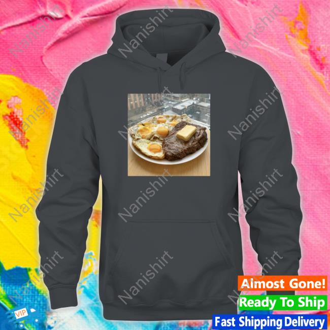 Zack Strength Merch Steak Eggs And Butter Tee