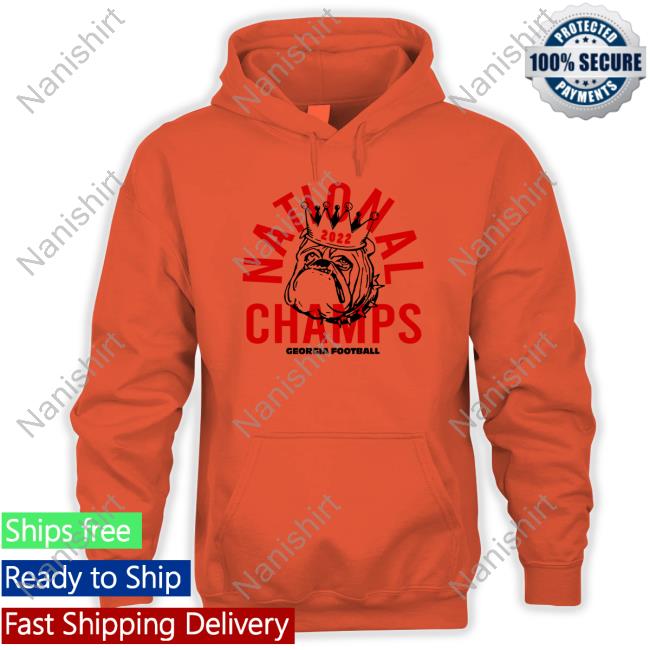 Homefield Merch Georgia 2022 National Champs Crown Tee Official Georgia 2022 National Champs Crown Tank Top